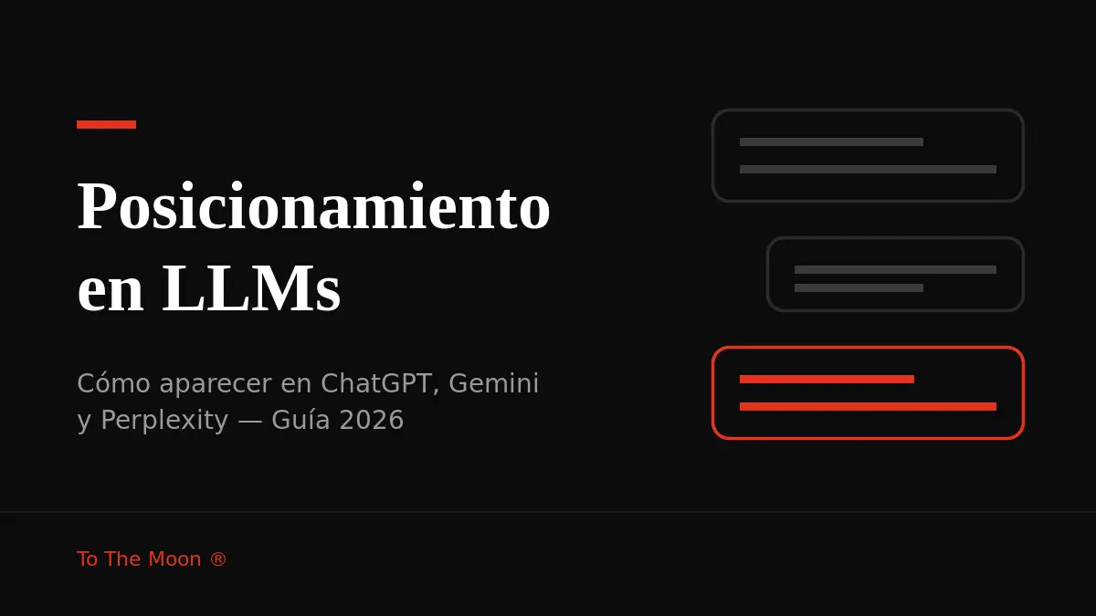 Posicionamiento en LLMs: cómo los asistentes de IA eligen qué marcas citar en sus respuestas